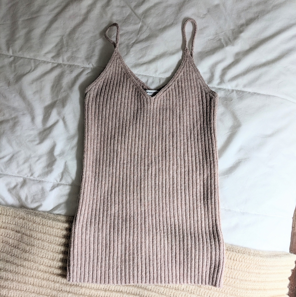 Pink American Eagle tank